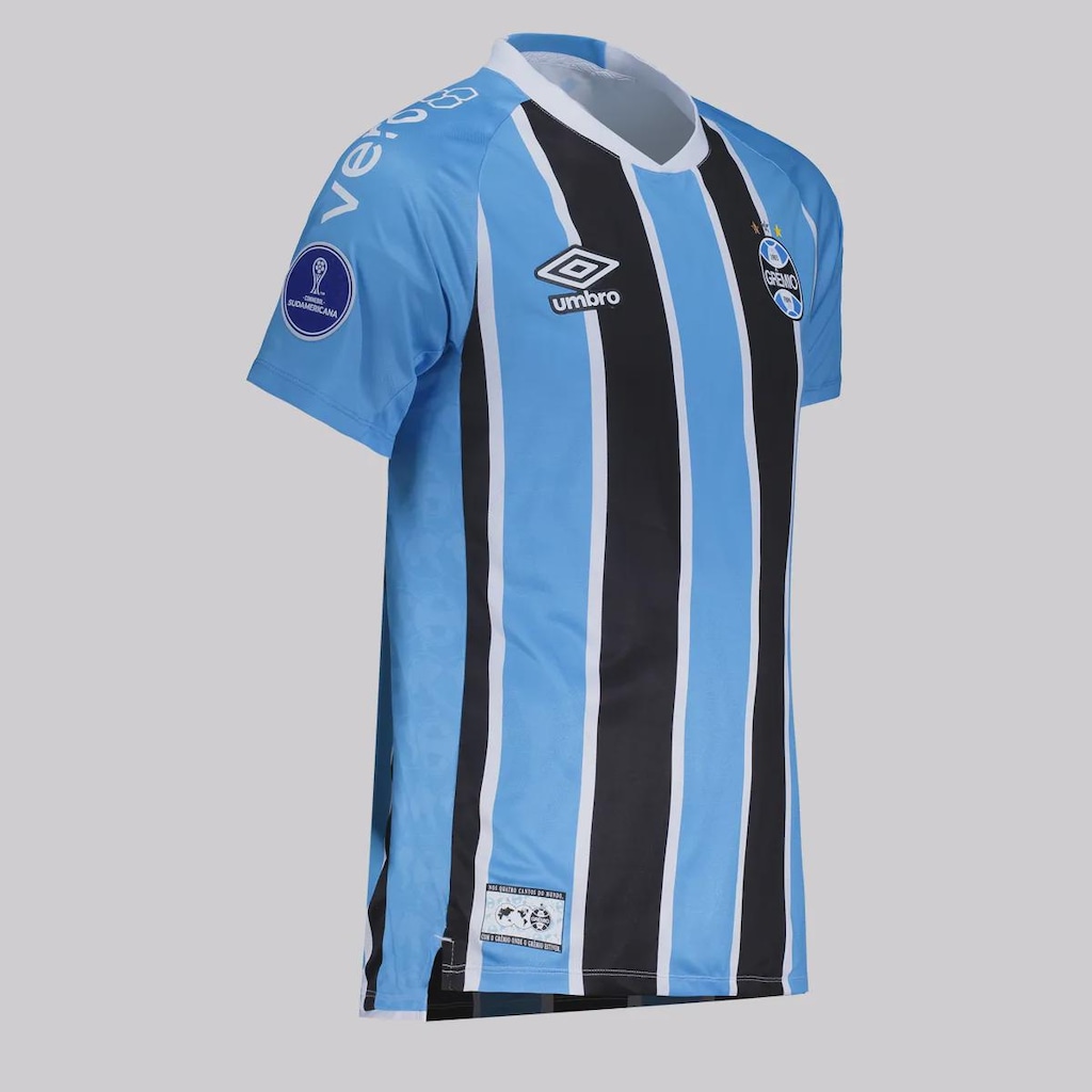 Imagem 2 do produto Camisa do Grêmio Umbro I 2025 Jogador Patch Sul-Americana Masculina