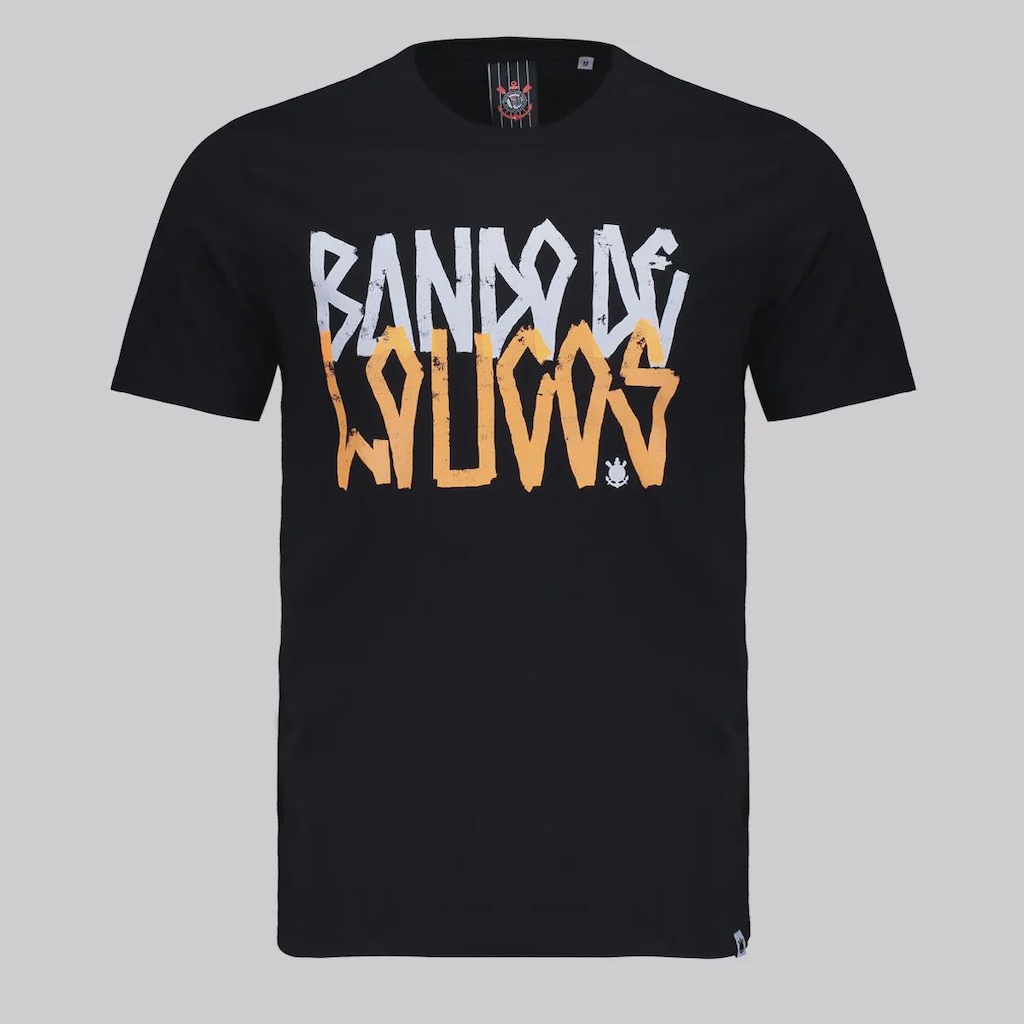 Camisa do Corinthians Bando De Loucos Futfanatics Masculina