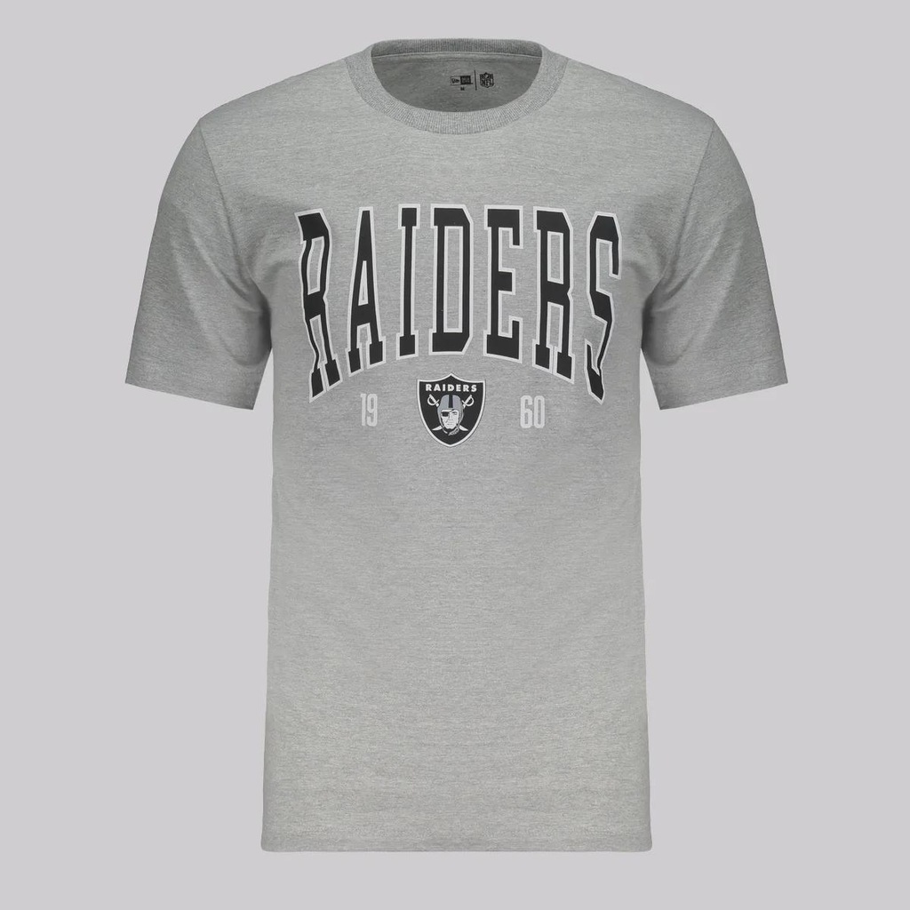 Camiseta Masculina New Era NFL Las Vegas Raiders Core I