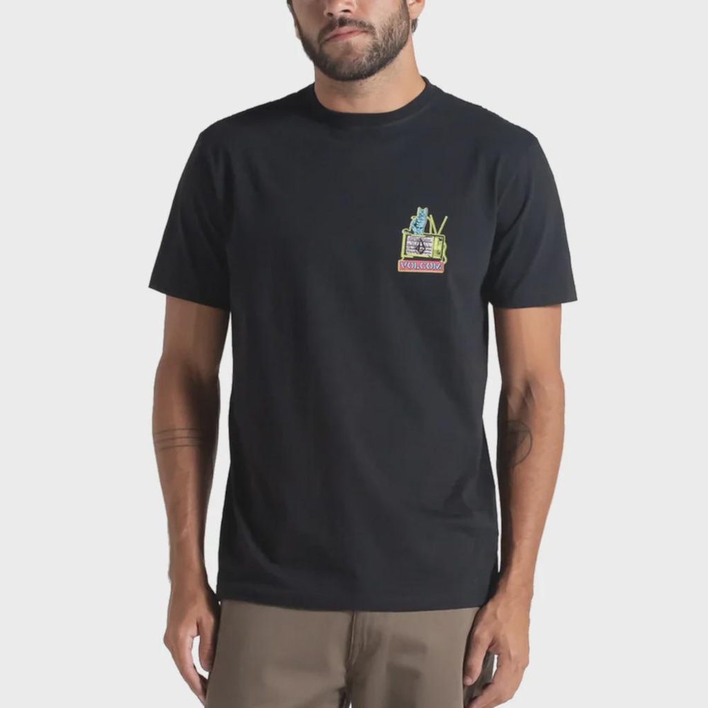 Camiseta Masculina Volcom Catv