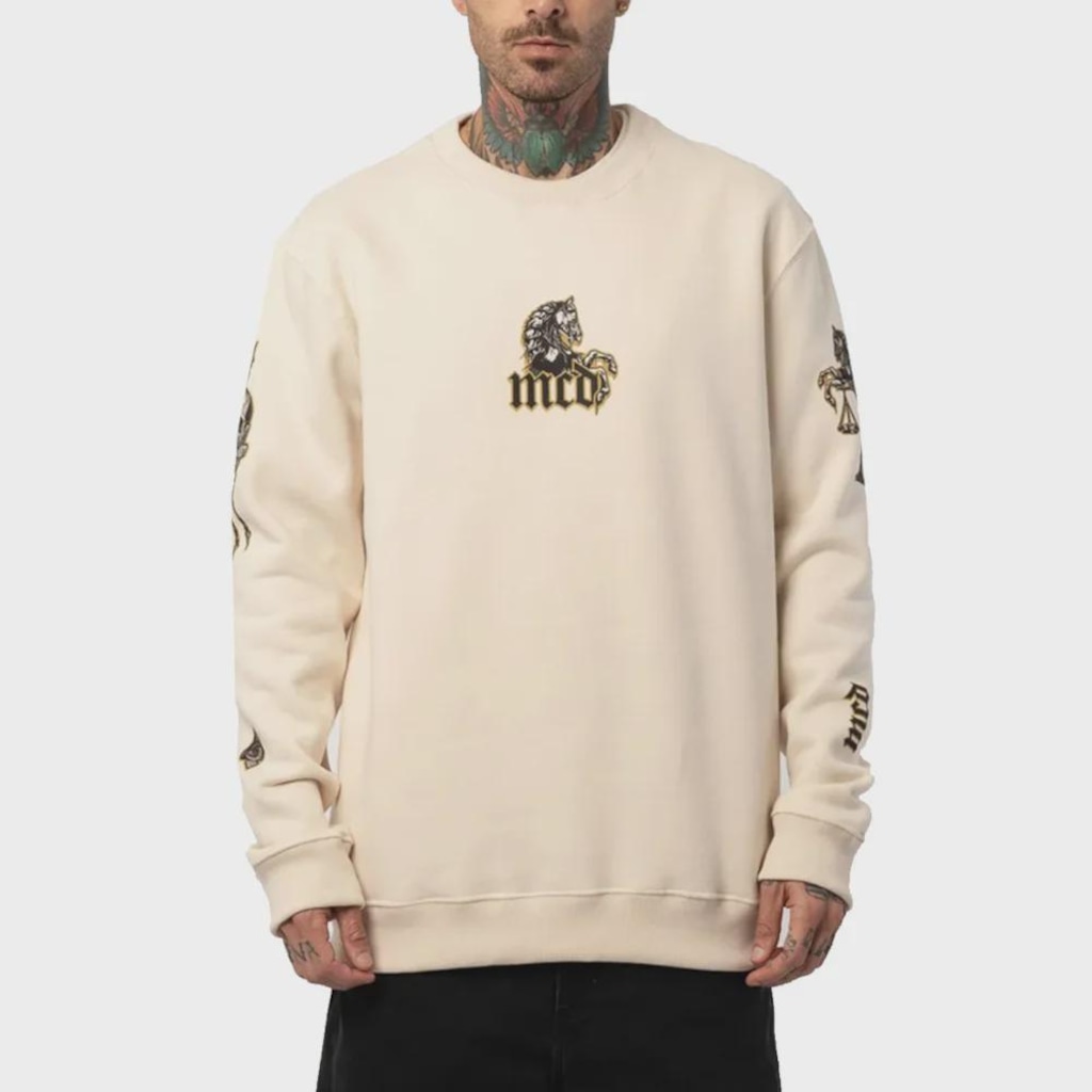 Blusão de Moletom Careca Masculino MCD Arcanjo