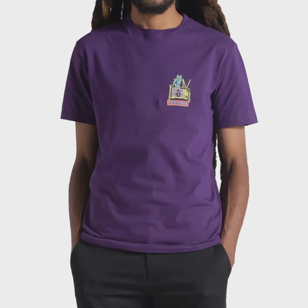 Camiseta Masculina Volcom Catv