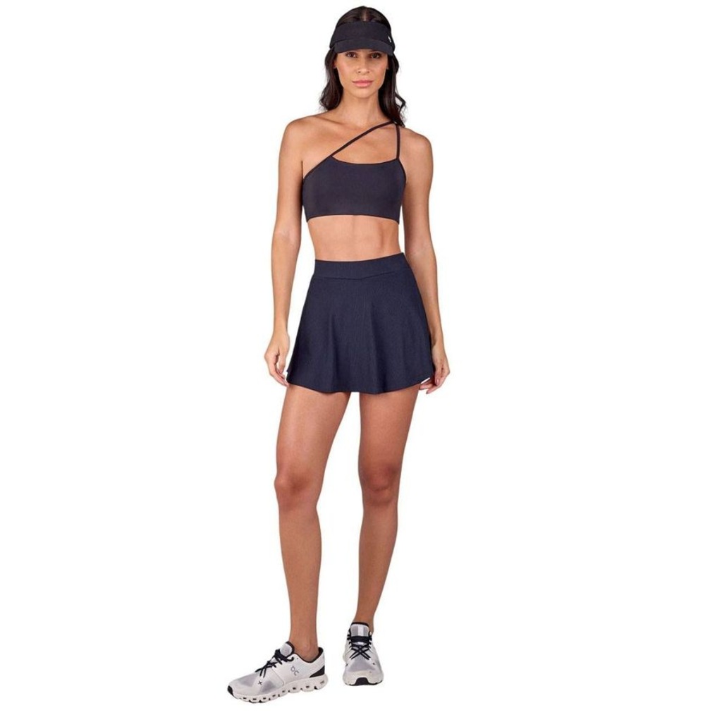 Imagem 3 do produto Short Saia Feminina Alto Giro Canelada