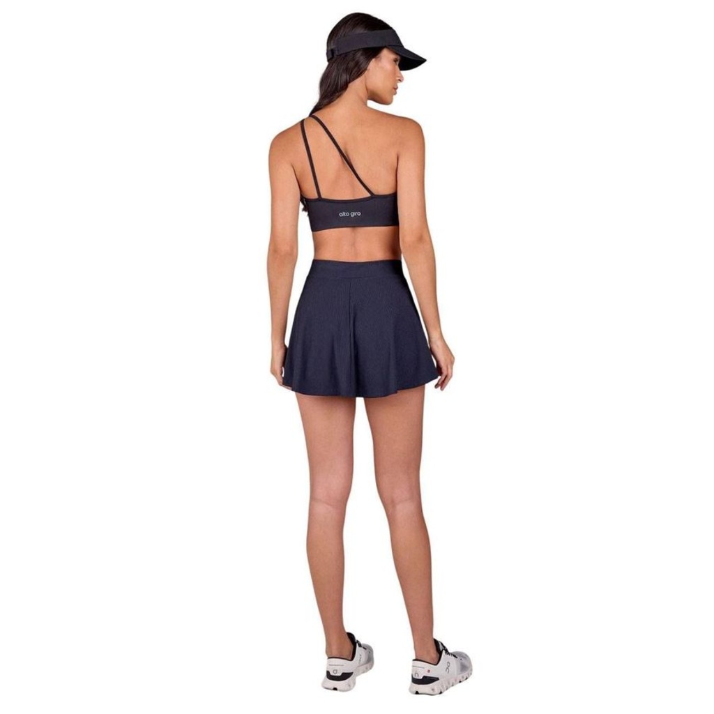 Imagem 4 do produto Short Saia Feminina Alto Giro Canelada