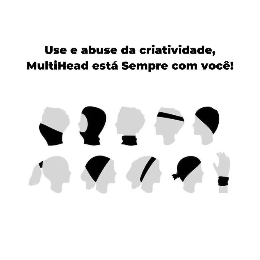 Imagem 3 do produto Bandana de Ciclismo Free Force com proteção UV