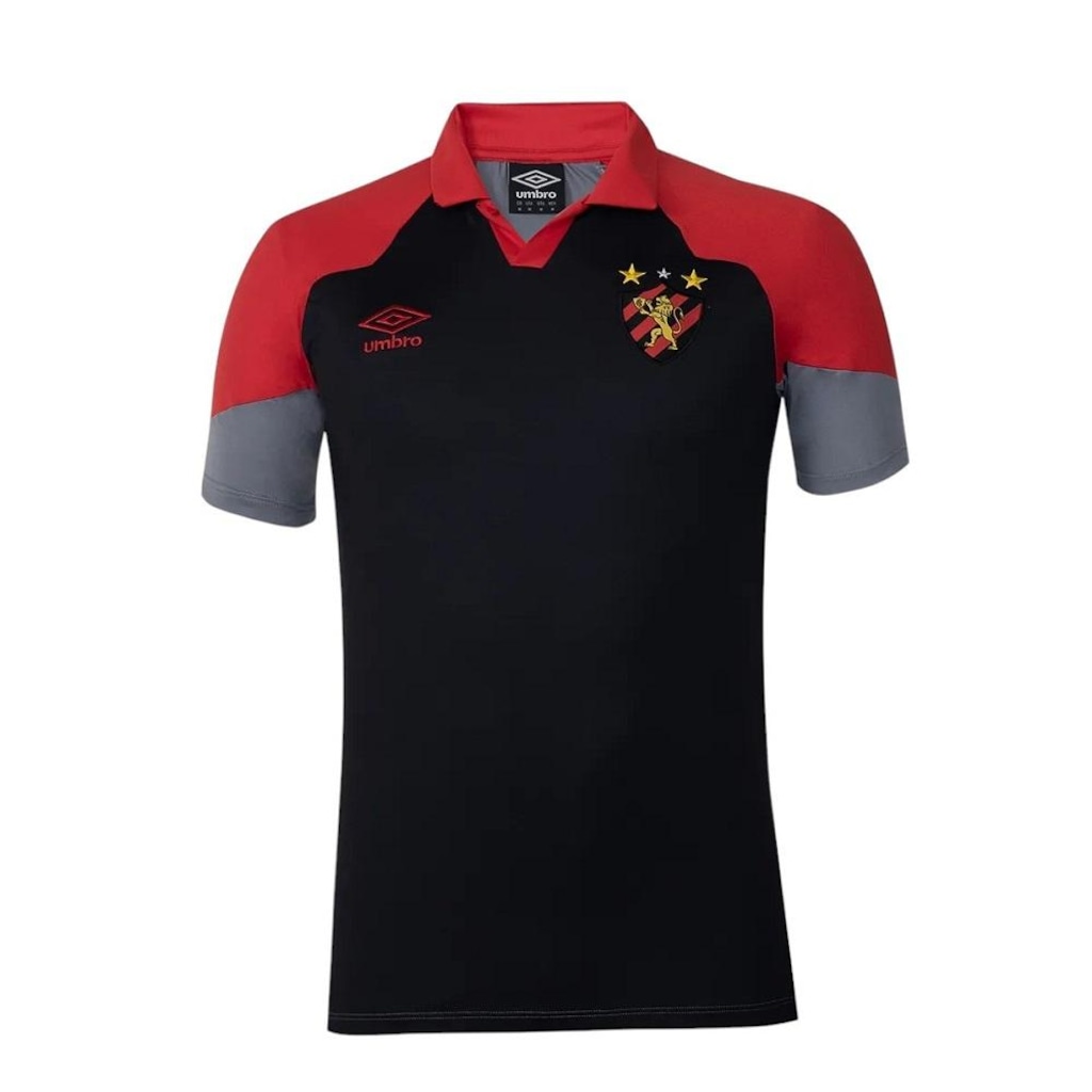 Camisa Polo do Sport 2023 Umbro Viagem Masculina