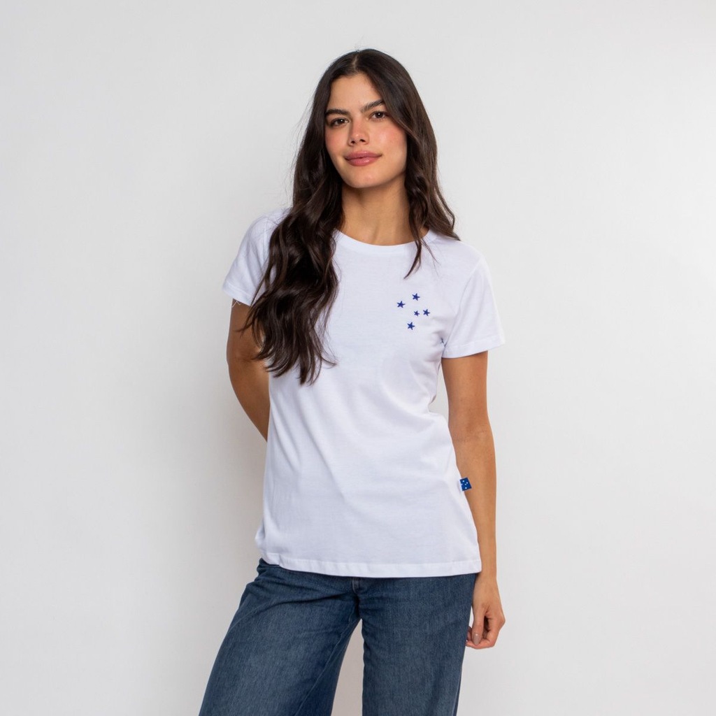 Imagem 2 do produto Camiseta do Cruzeiro Surf Center Oficial Classic Feminina