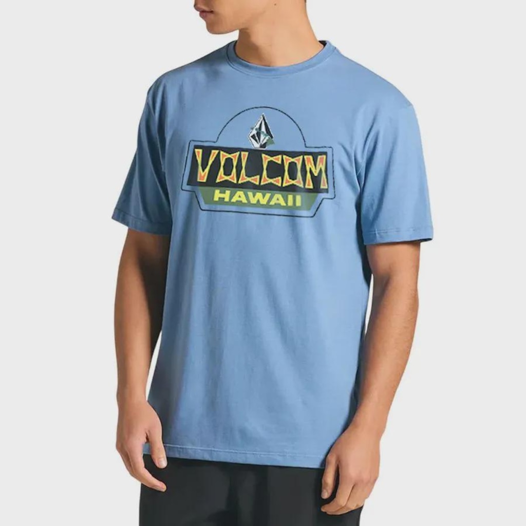 Camiseta Volcom Quilt Fill Masculina