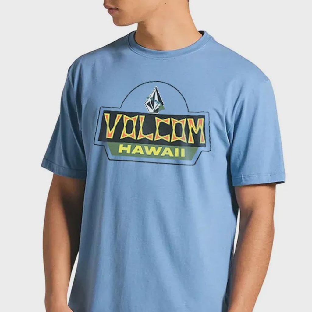 Imagem 2 do produto Camiseta Volcom Quilt Fill Masculina