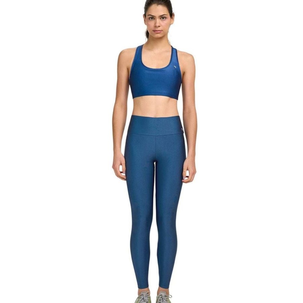 Calça Legging Alto Giro Eterna Shine Feminina