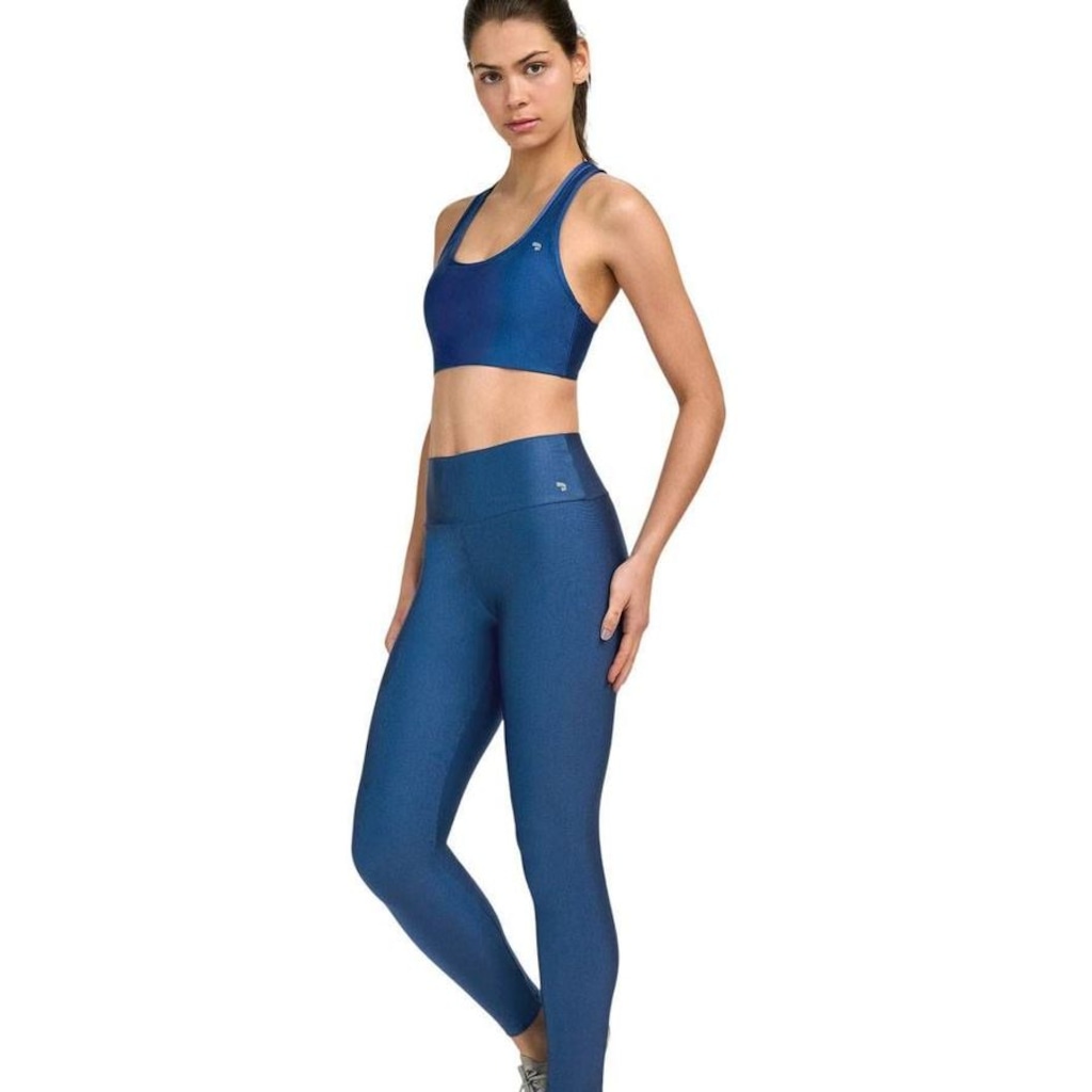 Imagem 2 do produto Calça Legging Alto Giro Eterna Shine Feminina