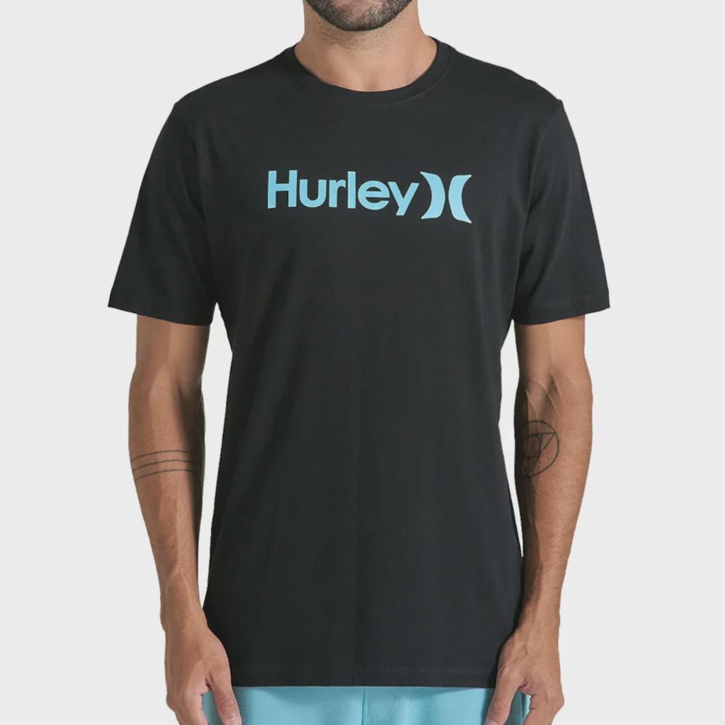 Camiseta Masculina Hurley Solid