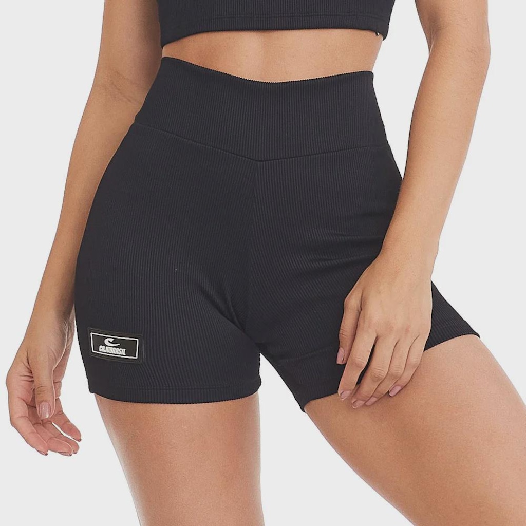 Short Feminino Caju Brasil Flash