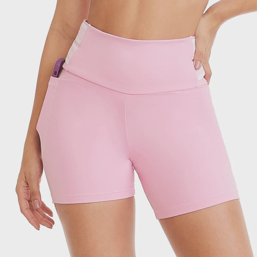 Short Feminino Caju Brasil Nz Performance