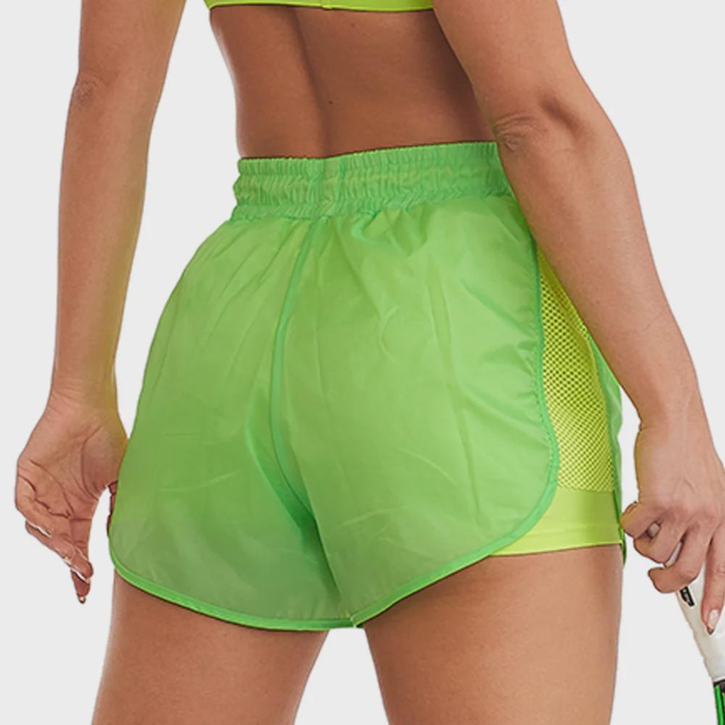 Imagem 3 do produto Short Feminino Caju Brasil Tafeta Happy
