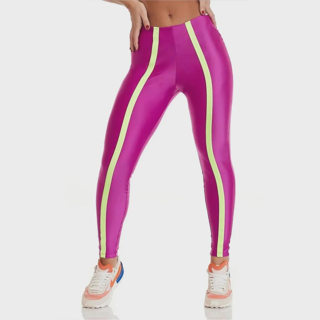 Calça Legging Feminina Caju Brasil Atletika Revival