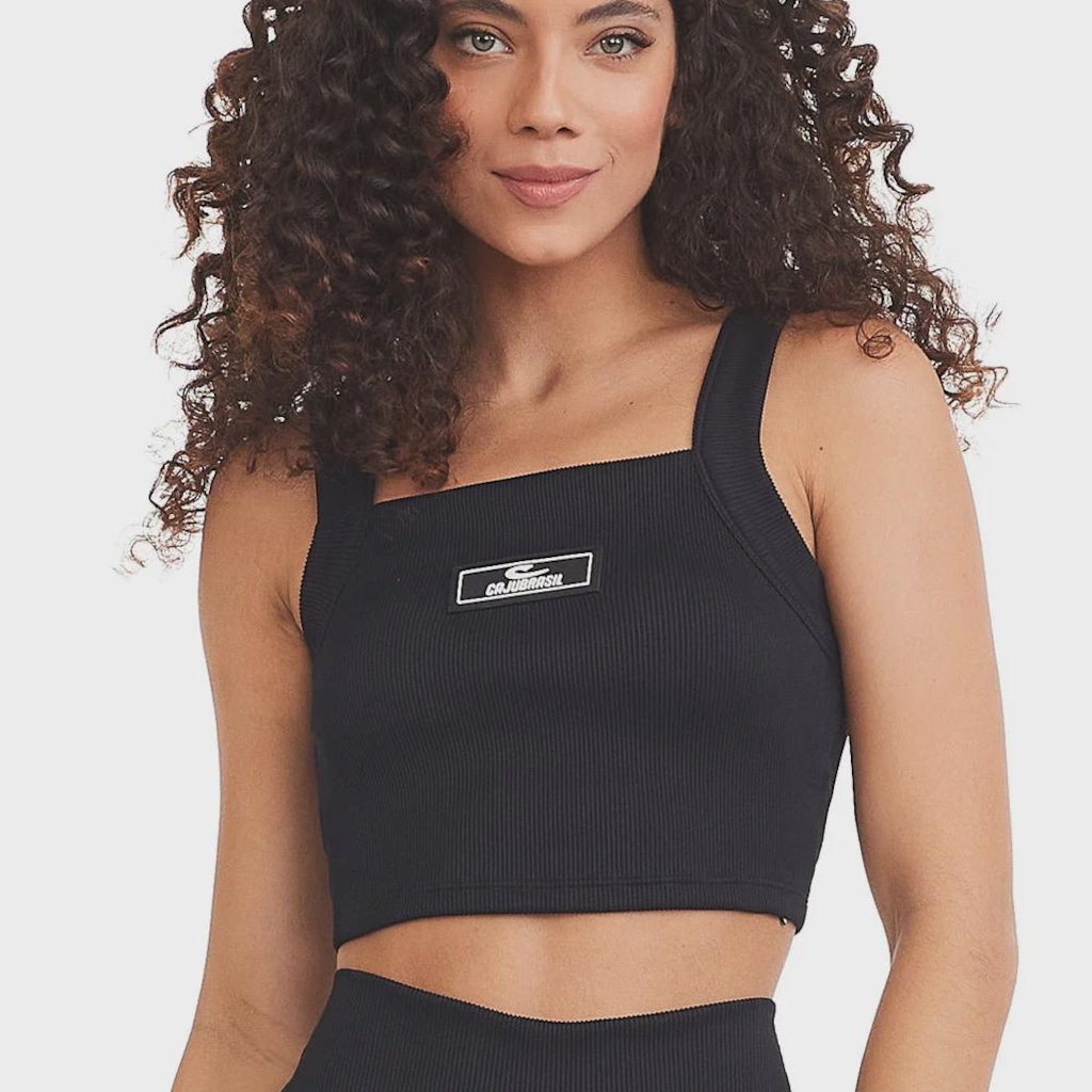 Top Cropped Feminino Caju Brasil Flash