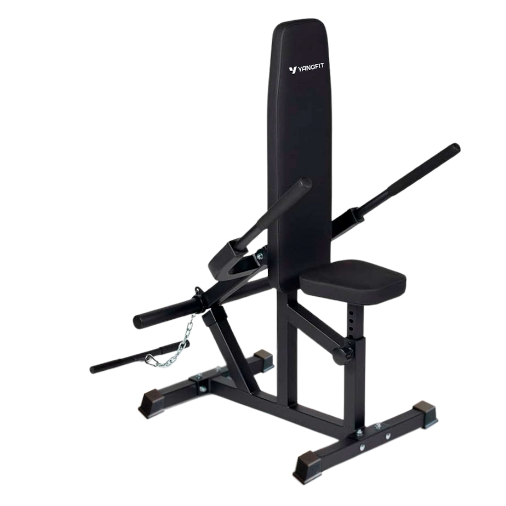 Máquina Tríceps Articulado Yangfit Com Barra para Bíceps