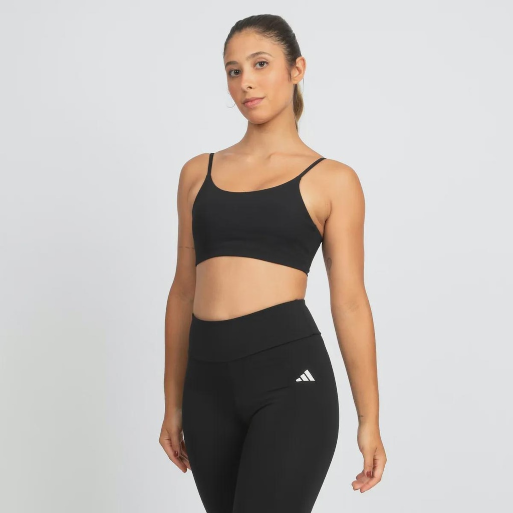 Top adidas Essentials LS Feminino