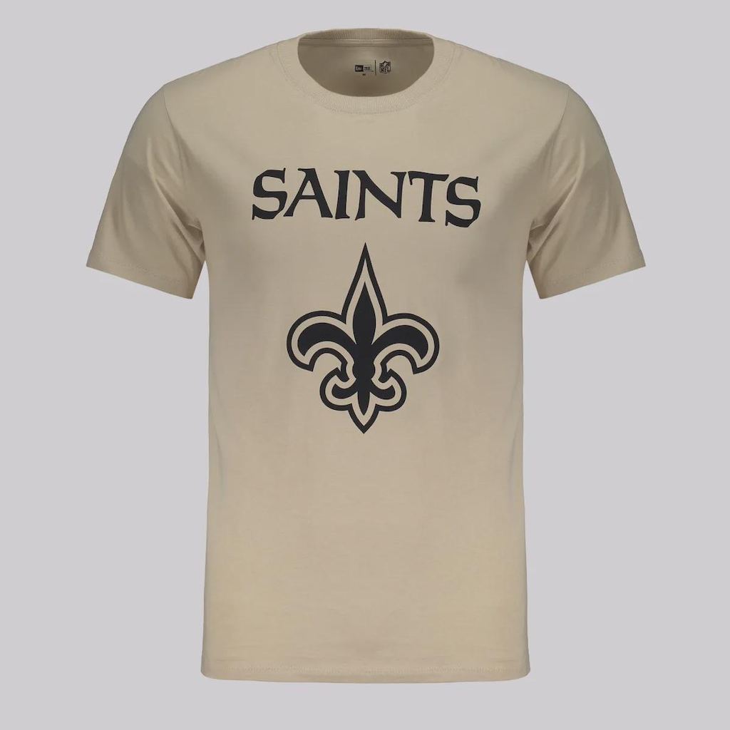 Camiseta Masculina New Era NFL New Orleans Saints Core