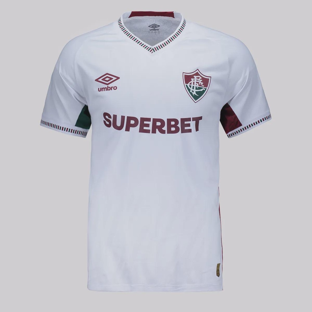 Camisa do Fluminense Umbro II 2025 Jogador Masculina - Foto 1