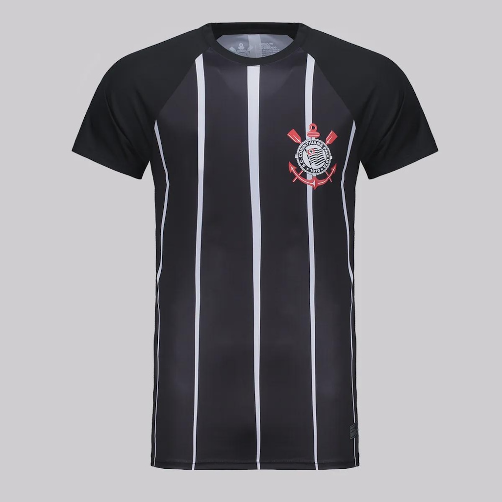 Camisa do Corinthians Classic Listrada Futfanatics Masculina