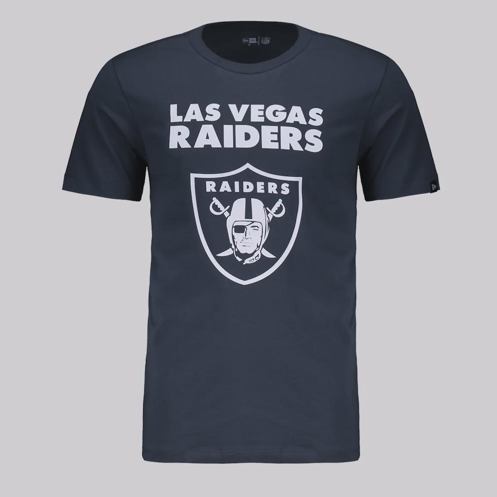 Camiseta Masculina New Era NFL Las Vegas Raiders Core