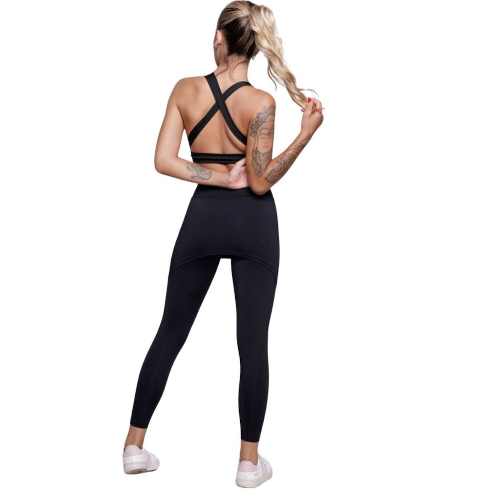 Imagem 2 do produto Conjunto Top bojo e Calça Saia Vekyo Feminino