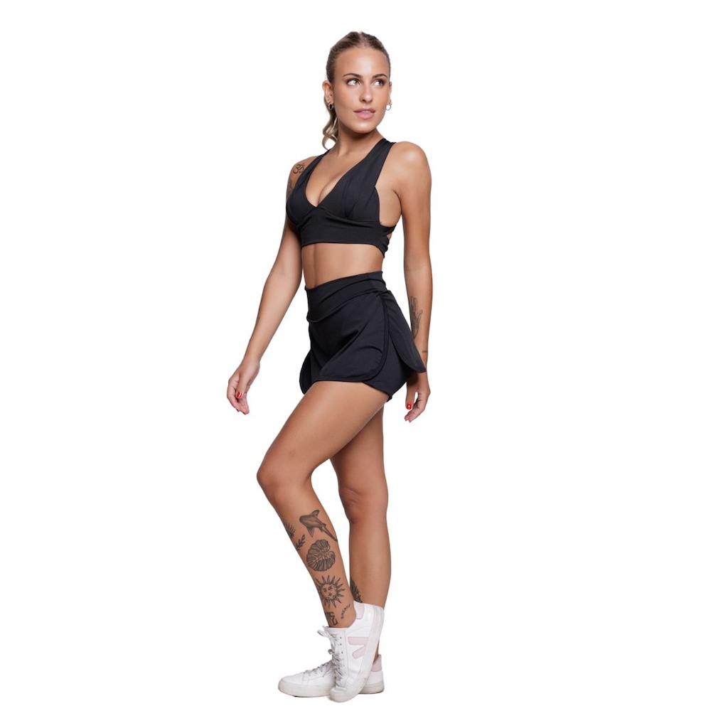 Imagem 3 do produto Conjunto Top bojo e Short Saia Vekyo Feminino
