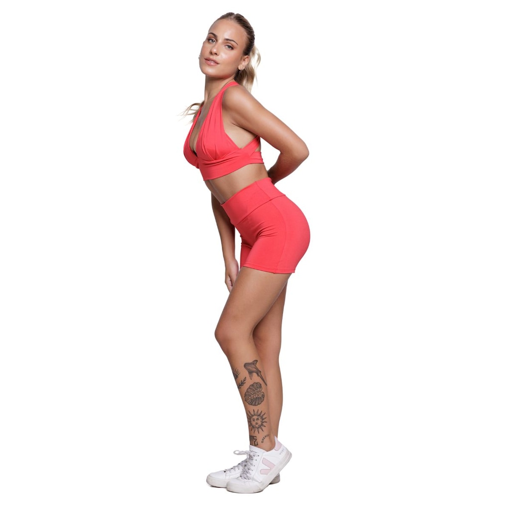 Imagem 3 do produto Conjunto Top com Bojo E Short Suplex Vekyo Feminino