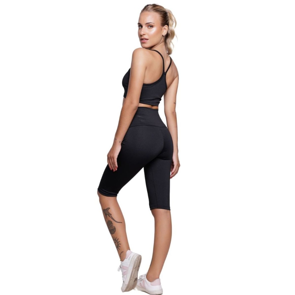 Imagem 3 do produto Conjunto Bermuda Ciclista e Top Alça Fina Vekyo Feminino