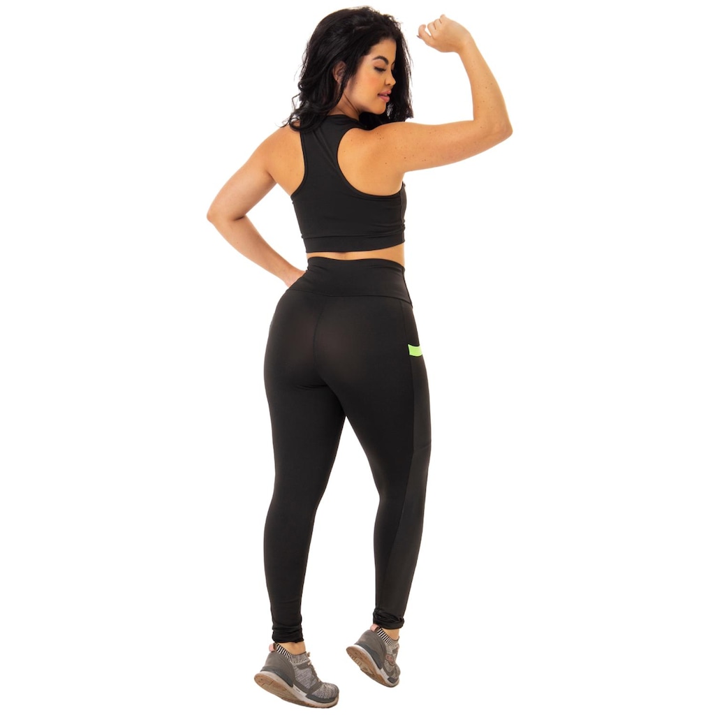 Imagem 2 do produto Calça Legging Suplex Zero Transparência Feminina
