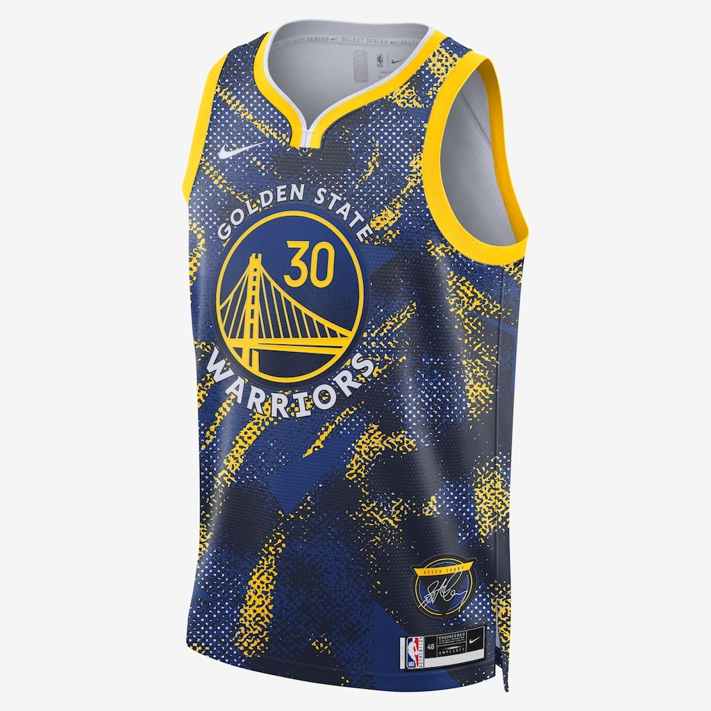 Camiseta Regata Nike NBA Stephen Curry Golden State Warriors 2025/26 Select Series Masculina
