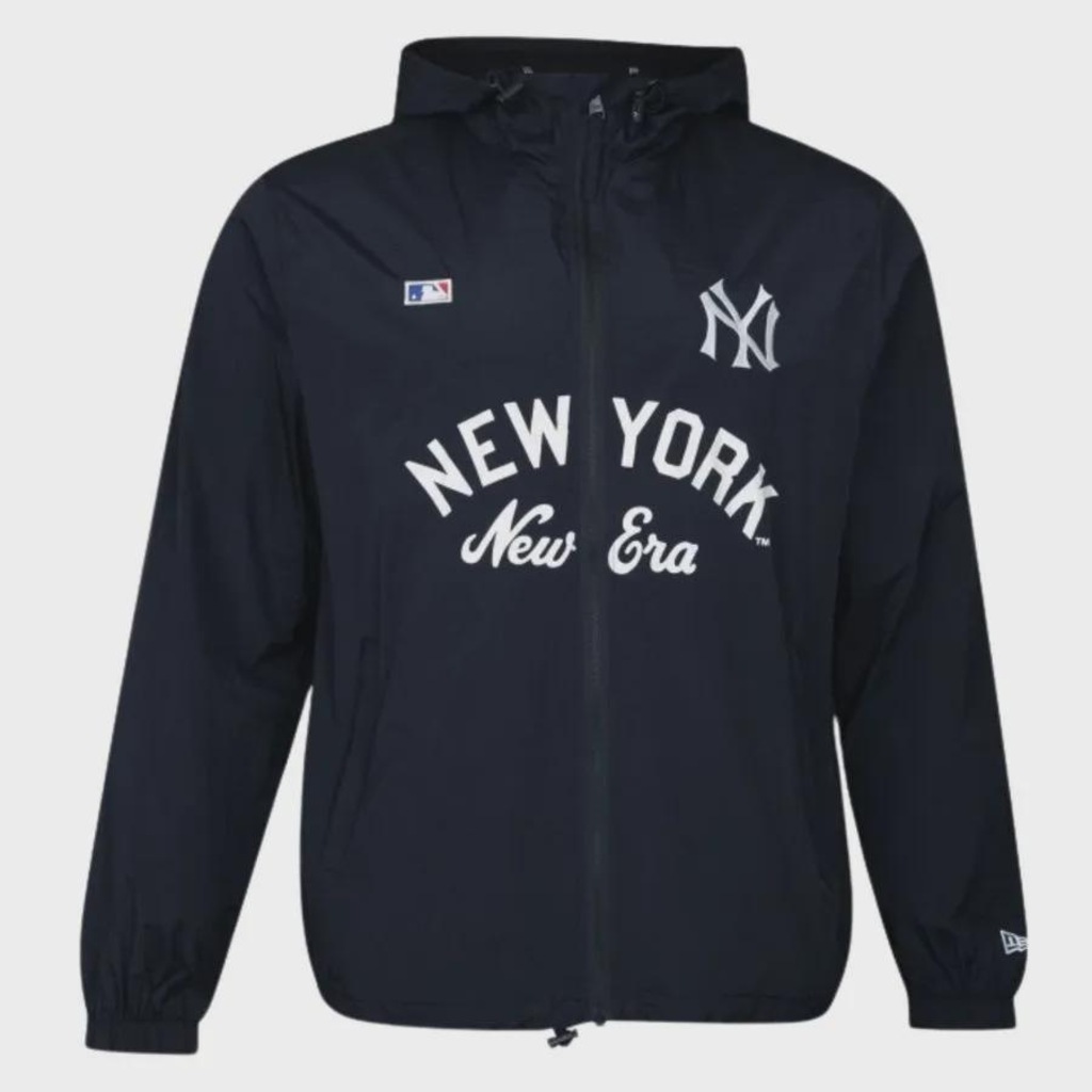Jaqueta Masculina New Era com Capuz New York Yankees Logo History
