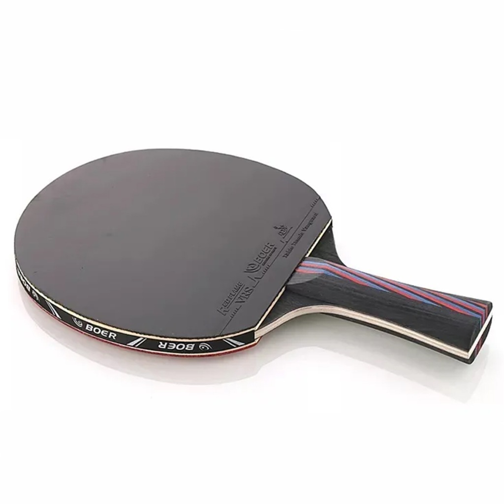 Imagem 3 do produto Kit Tênis Mesa Boer 6.0 Series Carbon 1 Raq 6 Estrelas Profissional