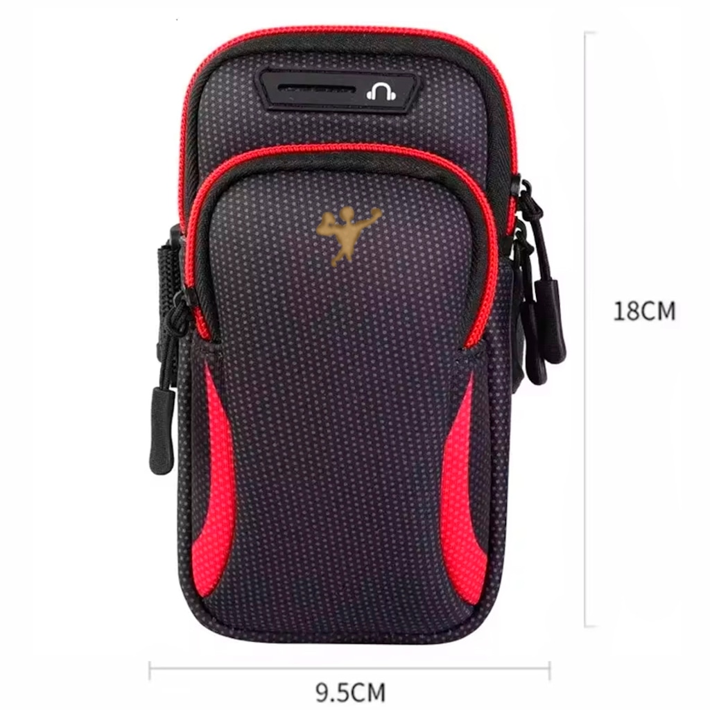Imagem 2 do produto Mini Pochete de Braço Gold Sports Esportiva