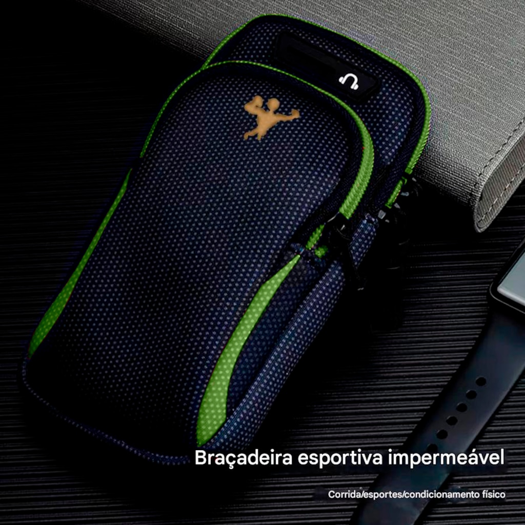 Imagem 5 do produto Mini Pochete de Braço Gold Sports Esportiva