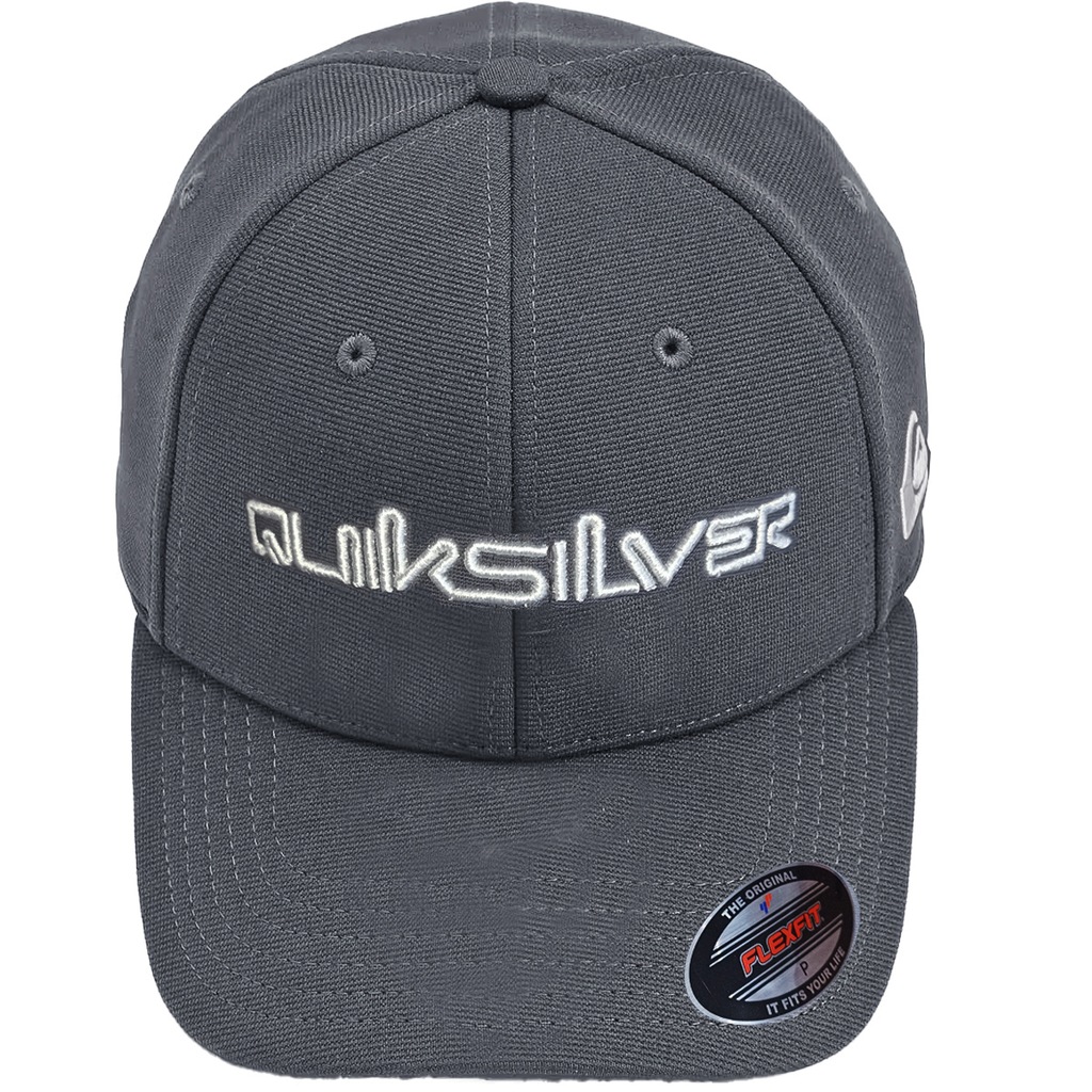 ENTHRAL ブラックメタル　BLACKL Boné Adulto Quiksilver Emb Type Heritage Regal Aba Curva em