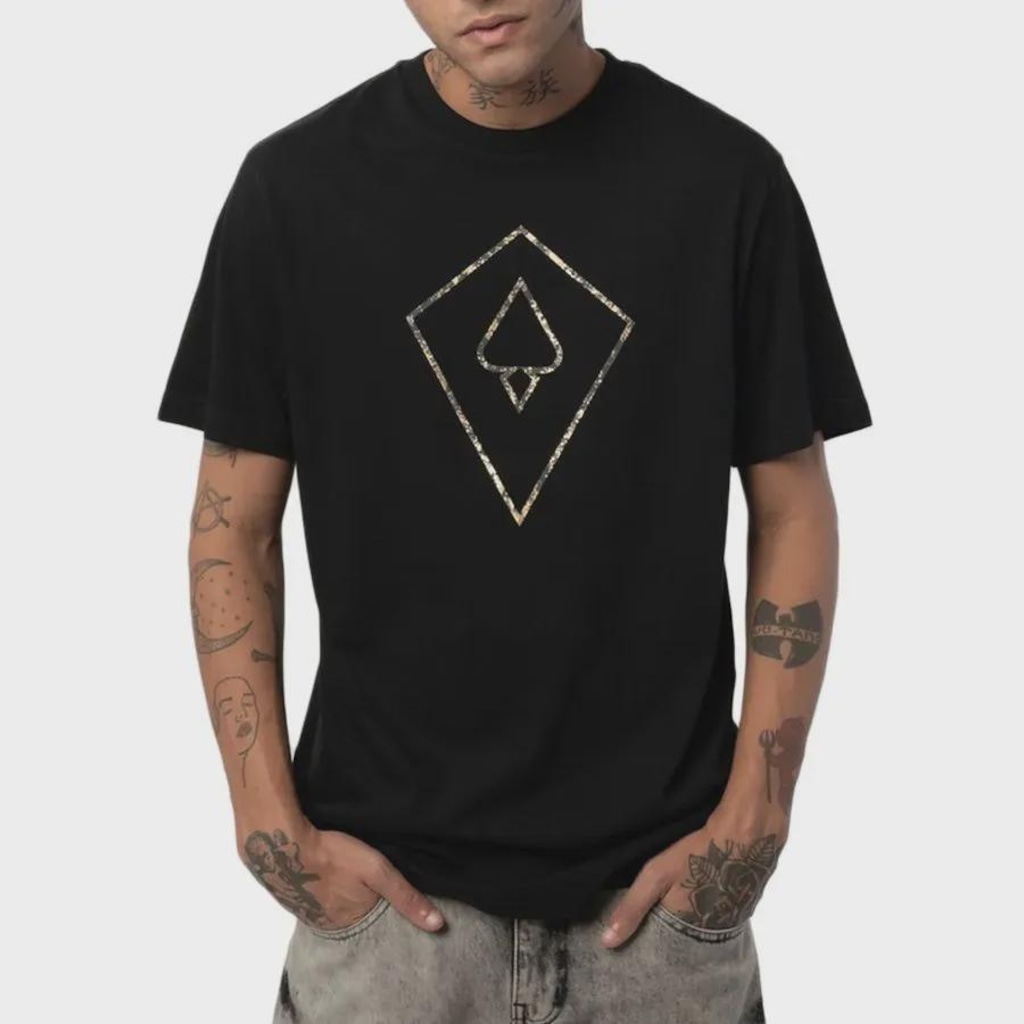 Camiseta MCD Pipa Espada Desgaste Masculina