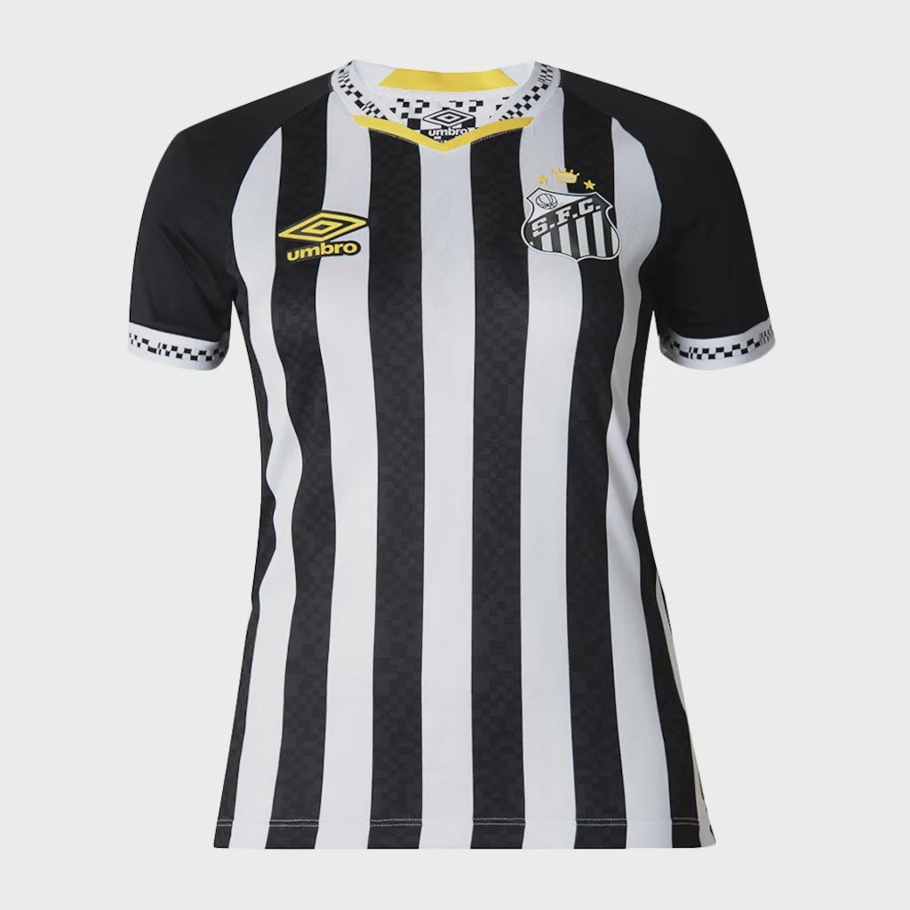 Camisa Feminina do Santos 2 2025 Umbro Jogadora
