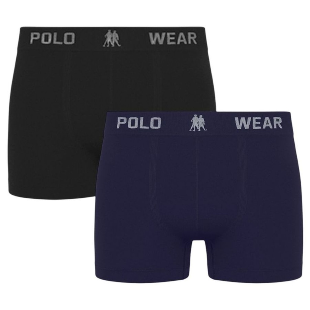 Cueca Boxer Polo Wear - 2 Unidades - Masculina