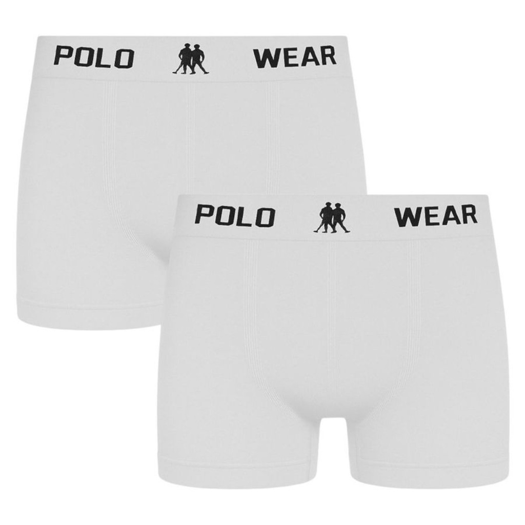 Cueca Boxer Polo Wear - 2 Unidades - Masculina
