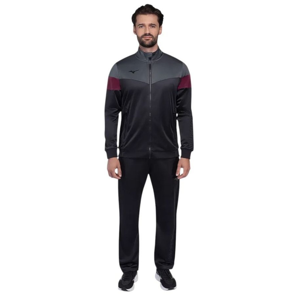 Agasalho Masculino Mizuno sem Capuz Root II