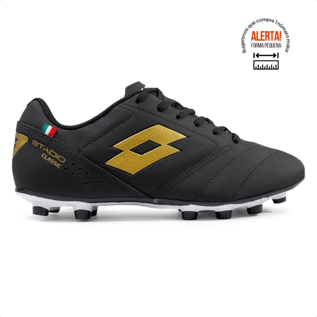 Chuteira de Futebol de Campo Masculino Lotto Stadio Classic B700