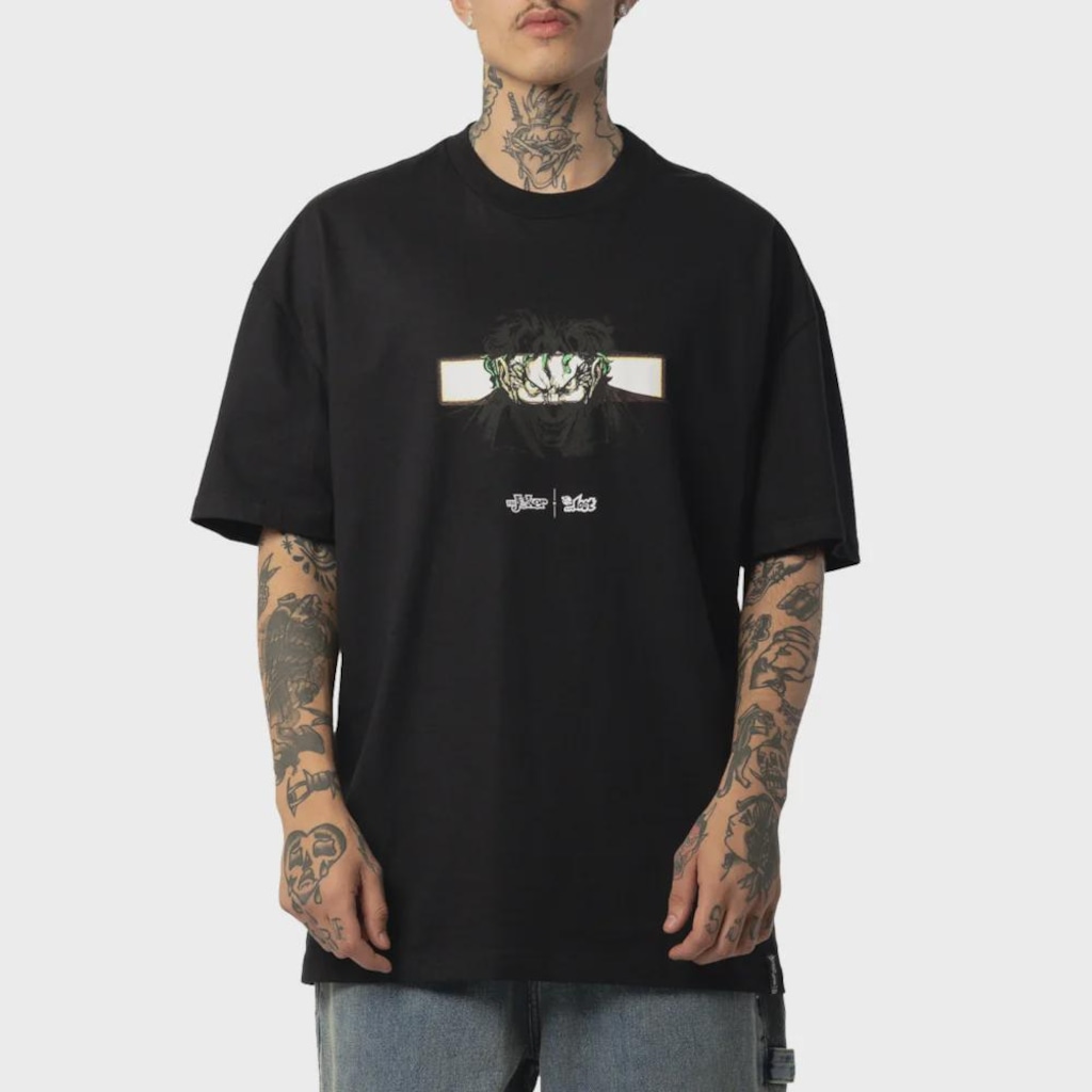 Camiseta Masculina Lost + Joker Crazy