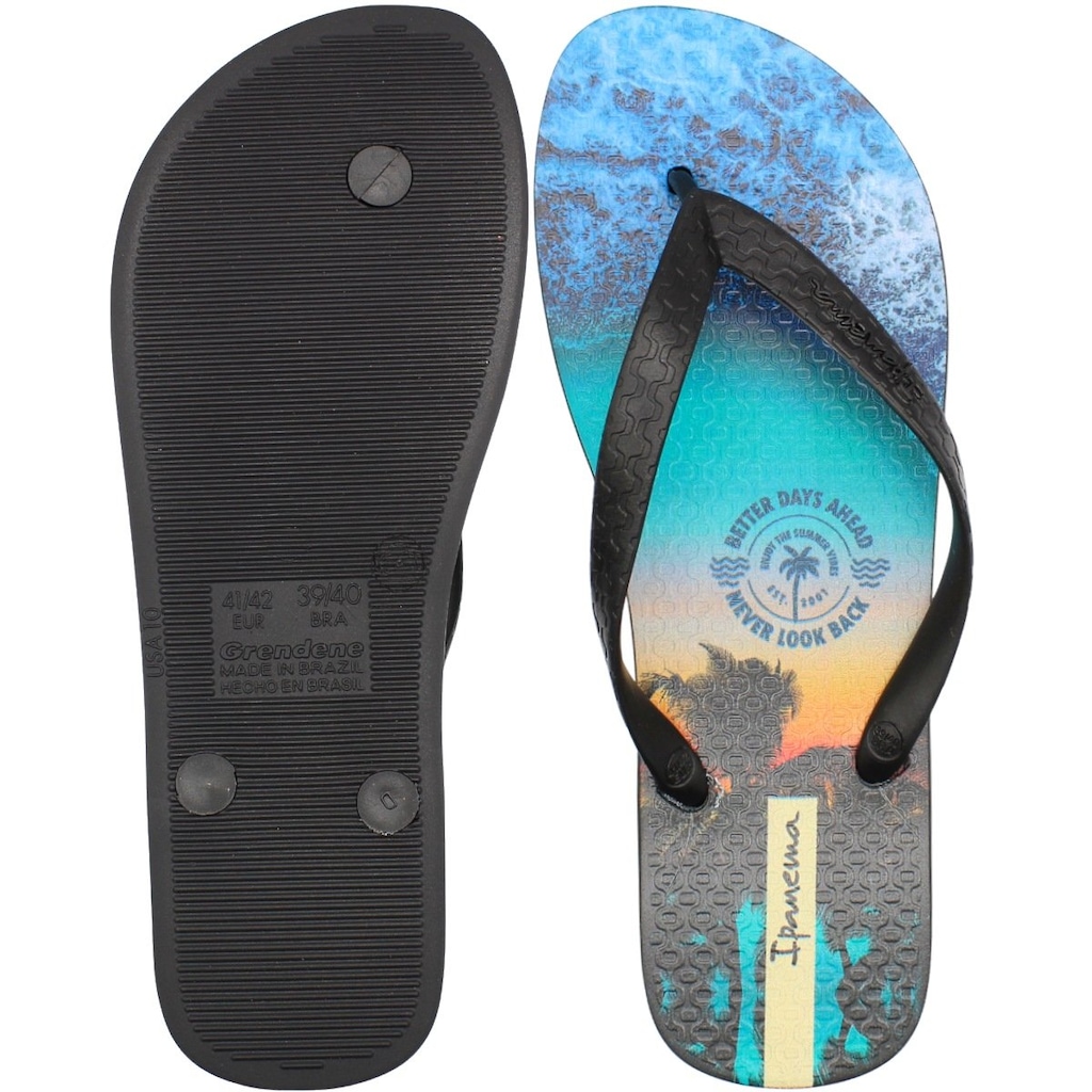 Imagem 3 do produto Chinelo de Dedo Masculino Ipanema Urbana Estampado