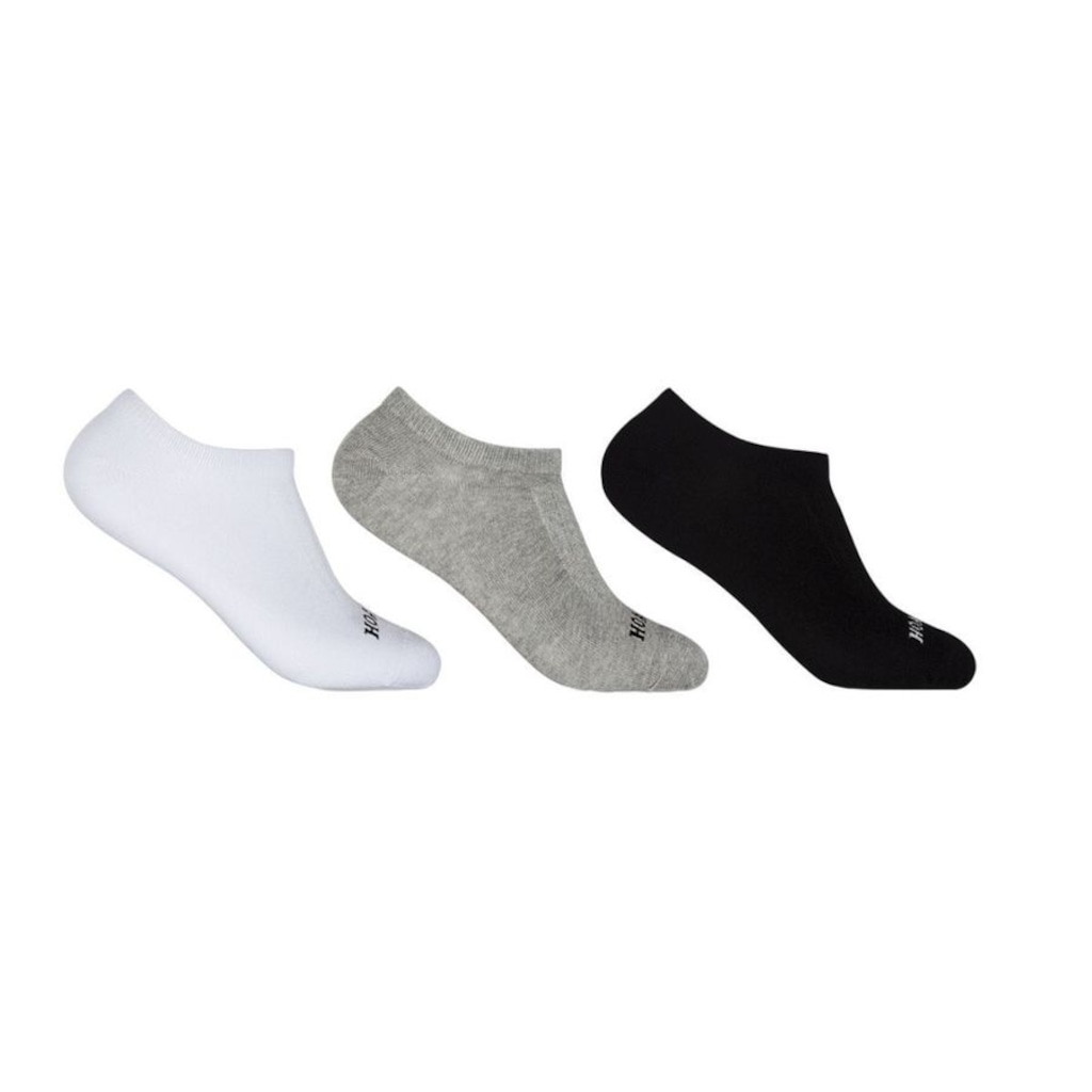 Kit Meia Masculina Hoahi Invisível - 3 Pares
