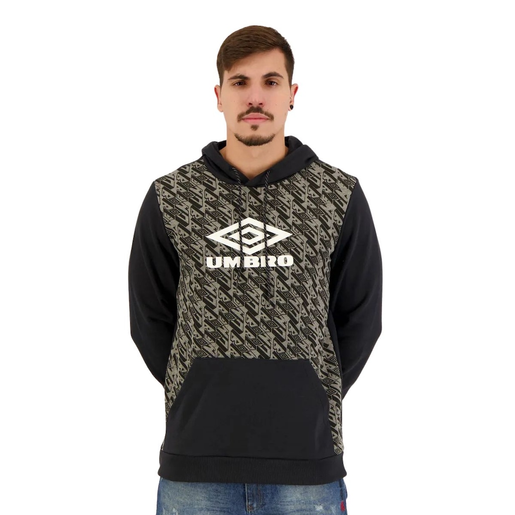 Blusão de Moletom Masculino Umbro Graphic Club