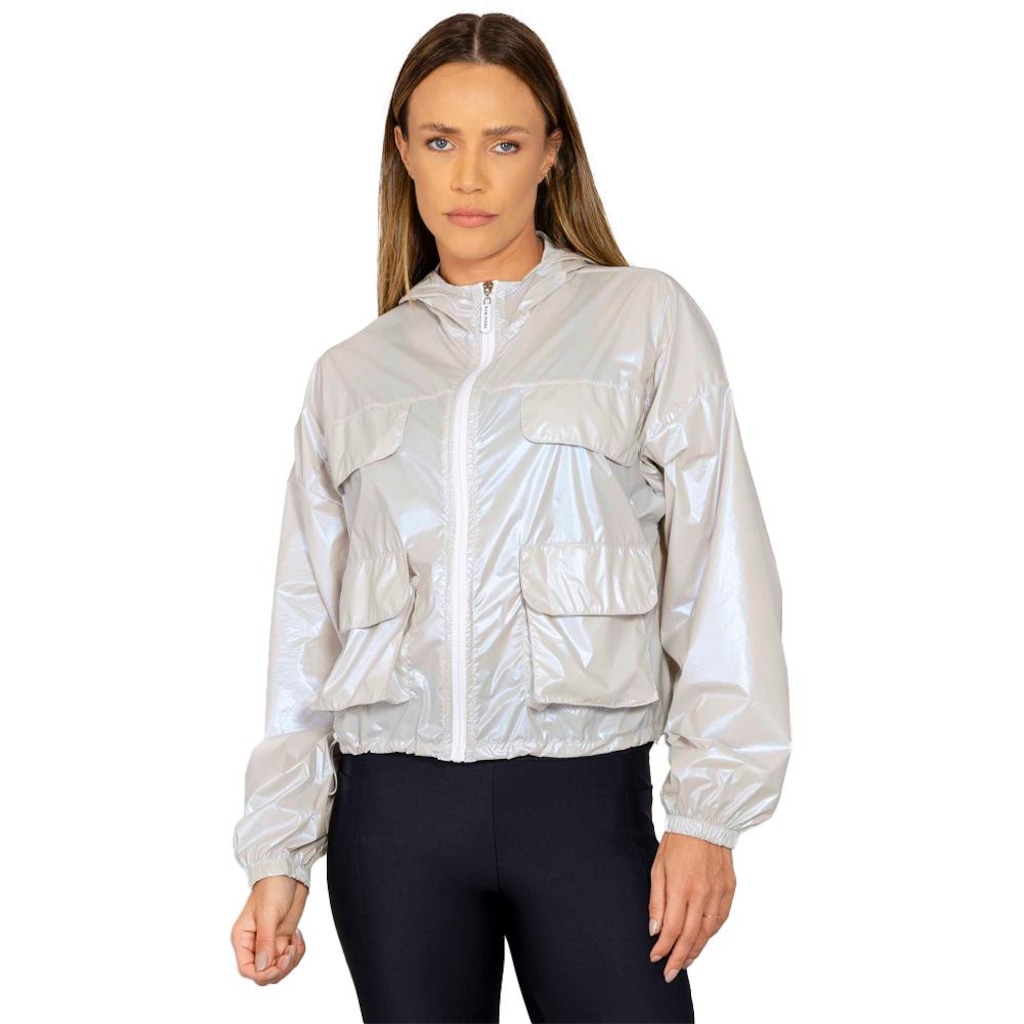 Jaqueta Corta Vento Feminina Run More Tech Design