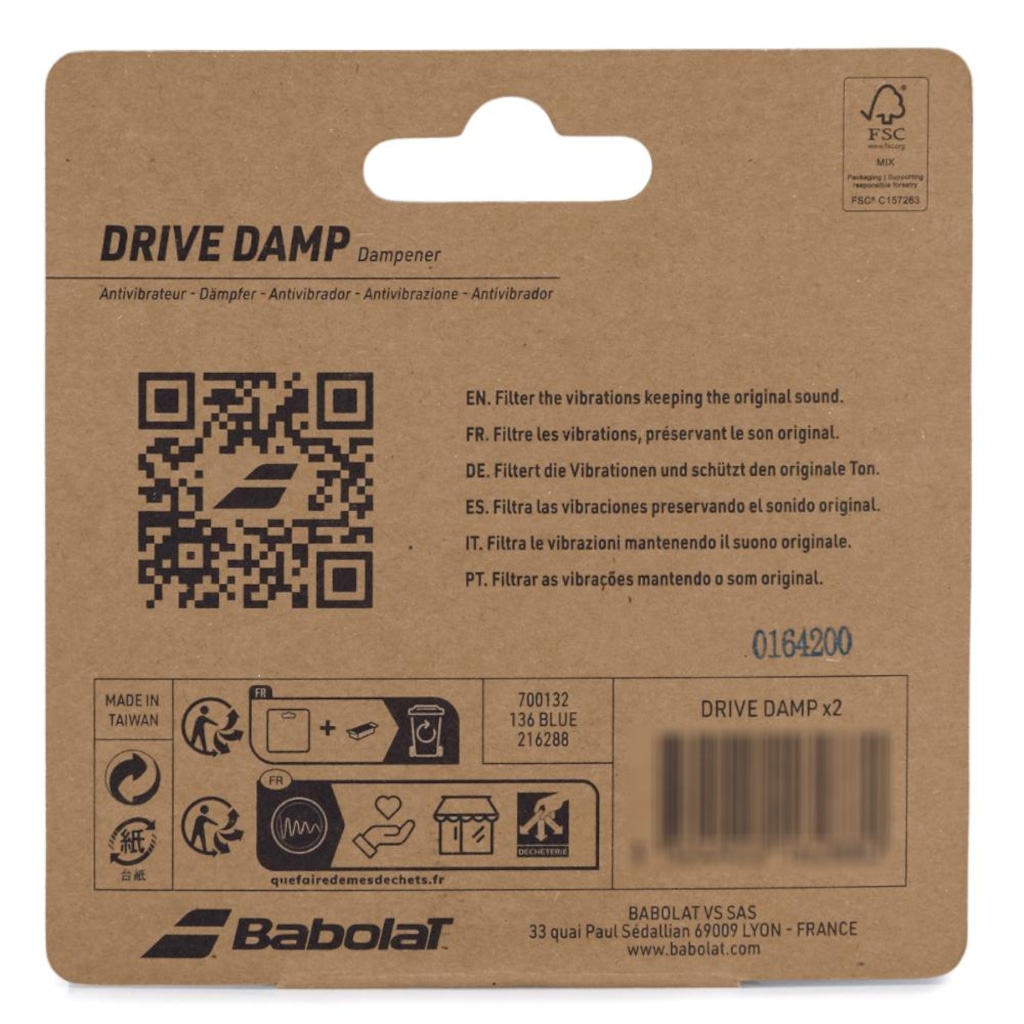 Imagem 2 do produto Antivibrador Babolat Pure Drive Dump - 2 Unidades